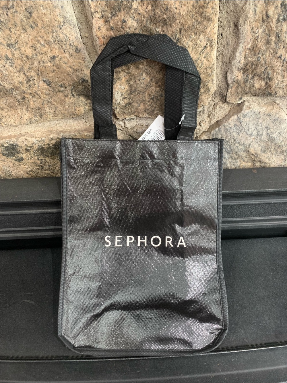 Sephora VIB Reusable Tote Bag Black Brand New With Tags